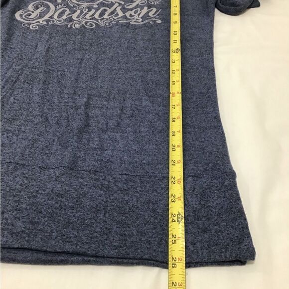 Harley-Davidson Hoodie Dazzled Light Weight Fleece Pullover Size XSmall - Picture 8 of 9